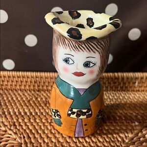 Susan Paley by Ganz “EMILY”hand-painted bud vase from Bella Casa collection.
